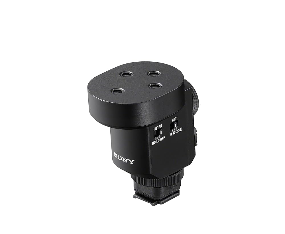 Sony ECM-M1 – Microfono Lavalier a Condensatore, Ideale per